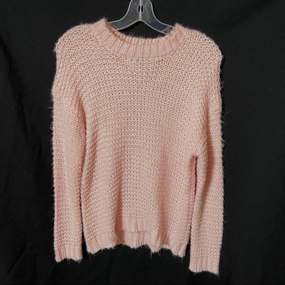 Chelsea & Theodore Light Pink Knit Cozy Sweater - Picture 2 of 6